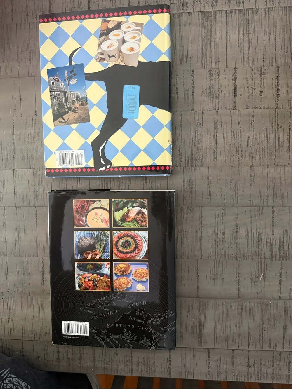 The Black Dog Colorful Summer on the Vineyard & Black Anniversary Cookbooks